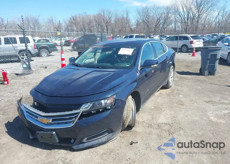 2017 Chevrolet Impala 1Lt from USA, damaged, VIN 2G1105S35H9185889